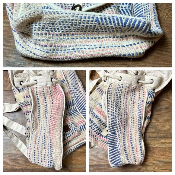 Roxy Woven Drawstring Backpack - Picture 5 of 10